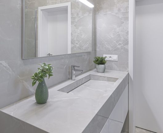Další úspěšná realizace, tentokrát s designovým umyvadlem