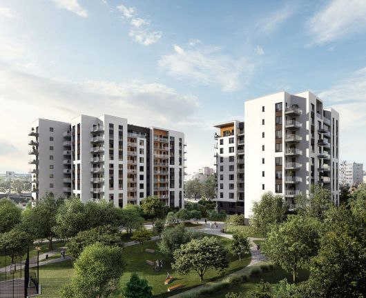 Zelené město Heights v žádané lokalitě Prahy 3