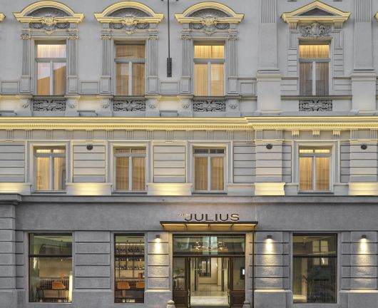 Realizace hotelu The Julius Prague