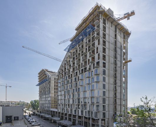 Dodávka obkladů, dlažeb a sanity pro projekt Metropolis v Bratislavě