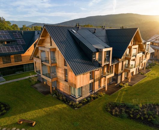 Výběr a dodání dlažeb pro prostory Aldrov Resort