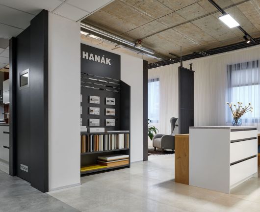 Redesign showroomu HANÁK v New Living Center v Praze