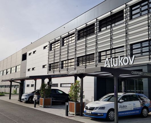 Nová administrativní budova společnosti Alukov a.s.